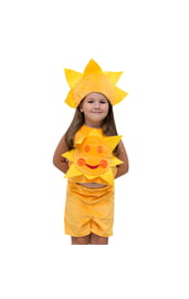 Детский костюм Солнца в шортах