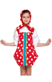 Детский костюм Красной Матрешки