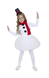 Детский костюм Снеговика Девочки