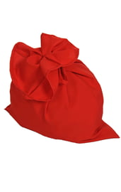 Красный мешок для подарков