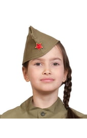 Детская пилотка со звездой