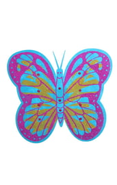 Голубые крылья бабочки