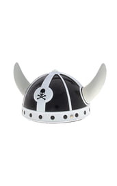 Черно-белый шлем викинга