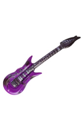 Фиолетовая надувная гитара