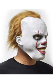 Латексная маска клоуна Пеннивайза
