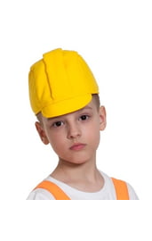 Детская каска строителя