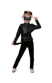 Детский костюм черного Супер кота