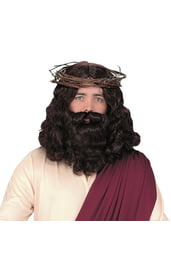 Парик с бородой Иисуса