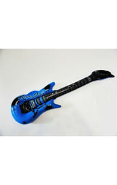 Надувная гитара синяя