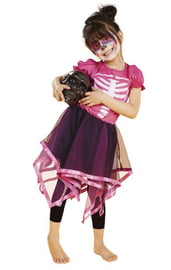 Детский костюм Розового скелета