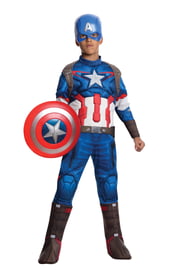 Детский объемный костюм Капитана Америки