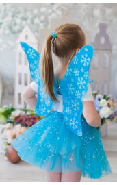 Детский костюм Снежинки с крыльями