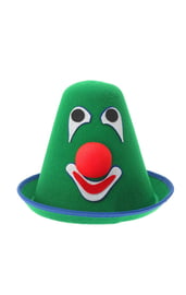 Зеленая карнавальная шляпа