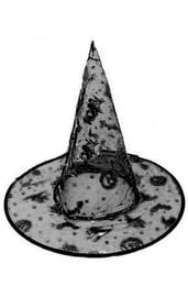 Шляпа ведьмы с тыквами
