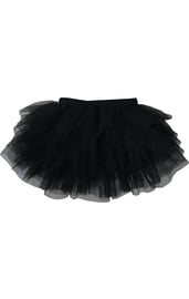 Черная фатиновая юбка