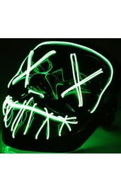Светодиодная зеленая маска