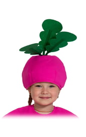 Детская шапка Редиска