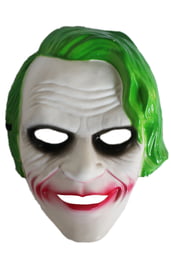 Маска Джокера с зелеными волосами