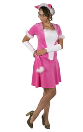 Взрослый костюм Розовой кошки