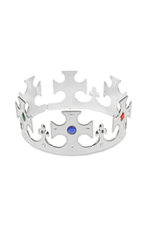 Детская серебряная корона
