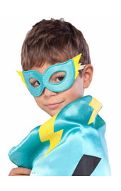 Голубой плащ и маска Супергерл