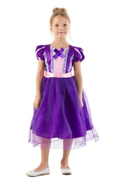 Фиолетовое платье принцессы Рапунцель