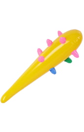 Надувная игрушка Желтая Булава с шипами