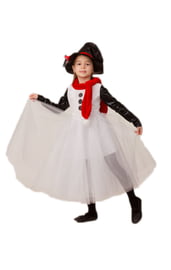 Детский костюм девочки Снеговичка