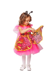 Детский костюм розовой Бабочки