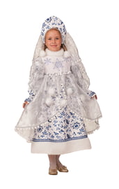 Детский костюм Снегурочки Метелицы