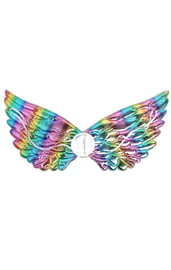 Детские цветные крылья ангелочка