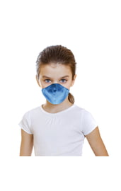 Детская защитная синяя маска
