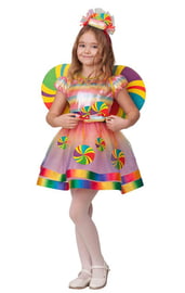 Детский костюм разноцветной Конфетки
