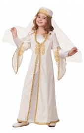 Детский костюм Кавказской девочки в белом