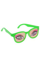 Зеленые очки Взгляд