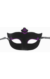 Черно-фиолетовая маска Леди