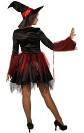 Взрослый костюм черно-красной Ведьмы