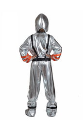 Детский серебристый костюм космонавта