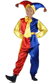 Детский карнавальный костюм Скоморох