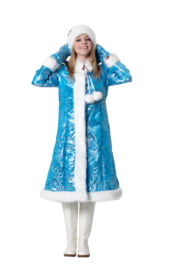Карнавальный  костюм хрустальной Снегурочки