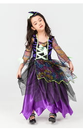 Карнавальный костюм ведьмочки детский