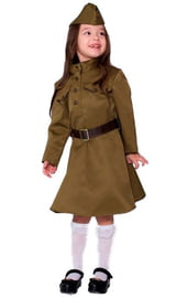 Карнавальный костюм солдаточки детский