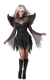 Карнавальный костюм черного ангела