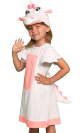 Детский костюм "Дракоша белая"