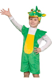 Плюшевый детский костюм дракончика