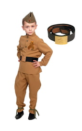 Детский костюм солдата светлый