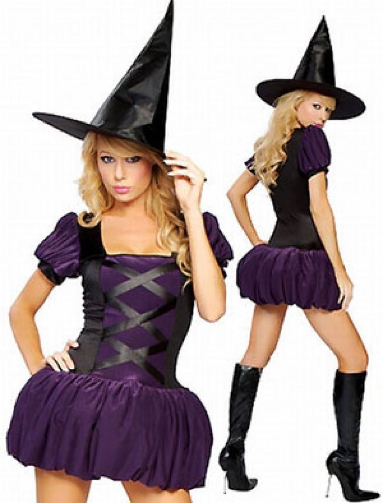 Костюм Сексуальной чародейки - это отличный костюм на Halloween поможет вам...