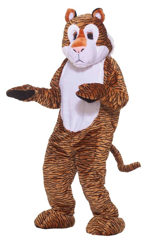 Костюм-талисман тигра понравится и детям и взрослым. 