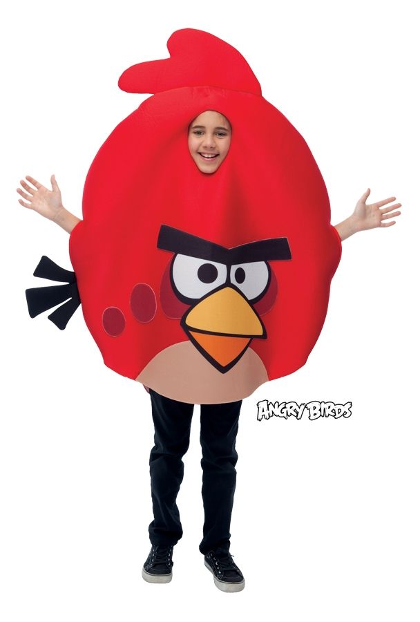 Детский костюм красной Angry Birds купить в Москве - описание, цена, отзывы  на Вкостюме.ру