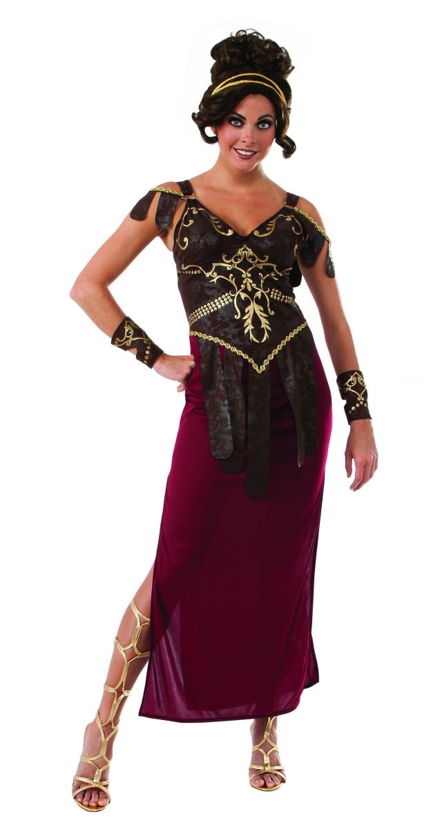 Костюм Амазонки, античной воительницы состоит из&nbsp;платья с топо...
